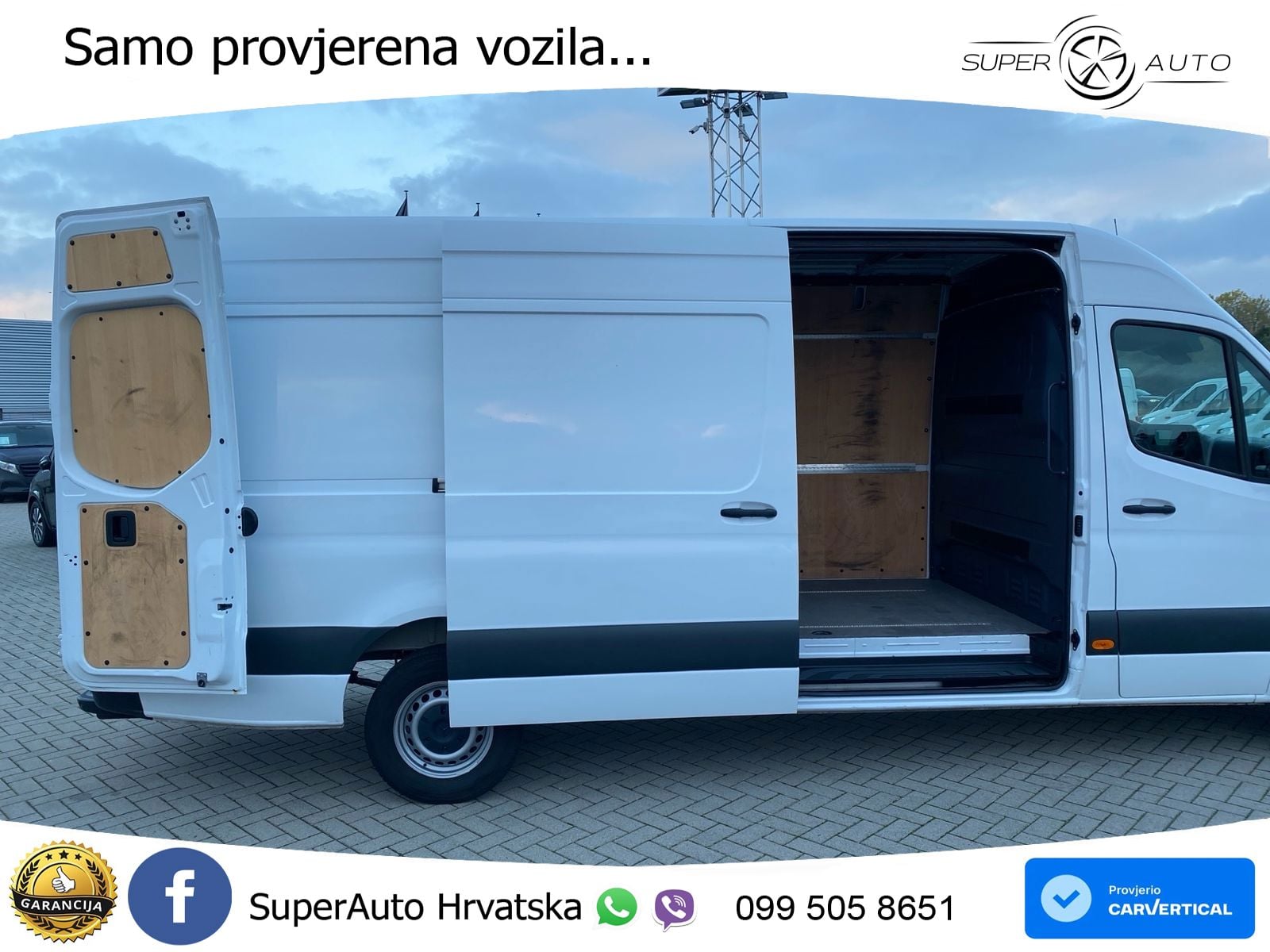 Mercedes-Benz Sprinter 317 Kasten L3H2 Schwing*Navi*SHZ*AHK2,0 170 KS