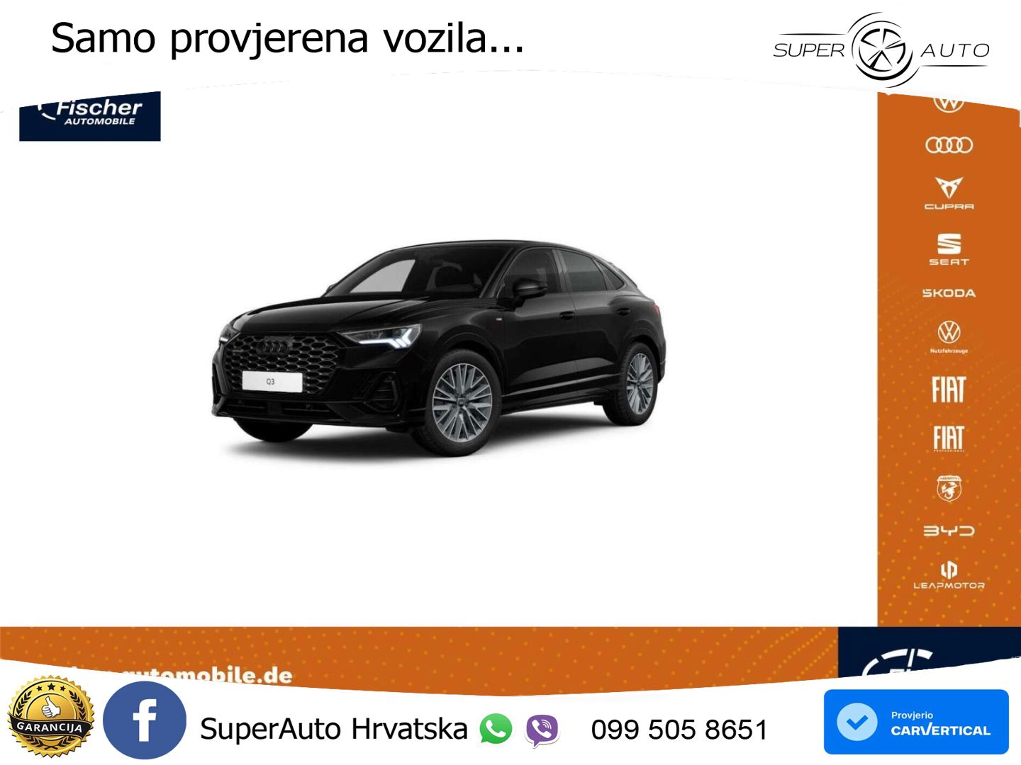 Audi Q3 II Sportback 40 TFSI (190 KS) quattro S tronic S line