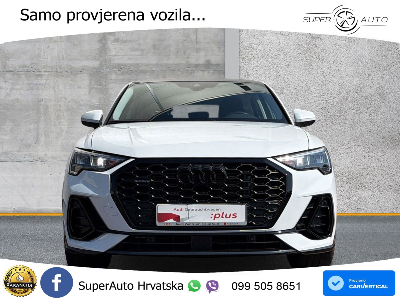 Audi Q3 Sportback 35 TDI (150 KS) quattro S tronic S line LED+GR SJED+ACC