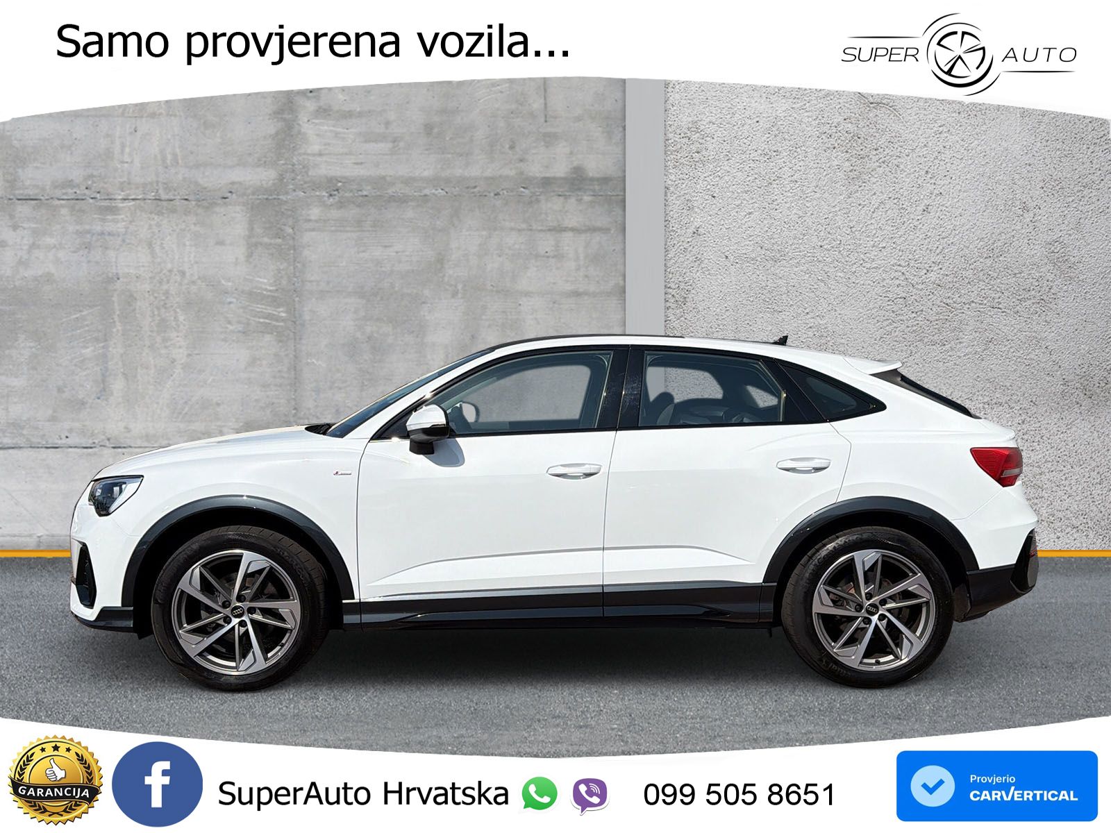 Audi Q3 Sportback 35 TDI (150 KS) quattro S tronic S line LED+GR SJED+ACC