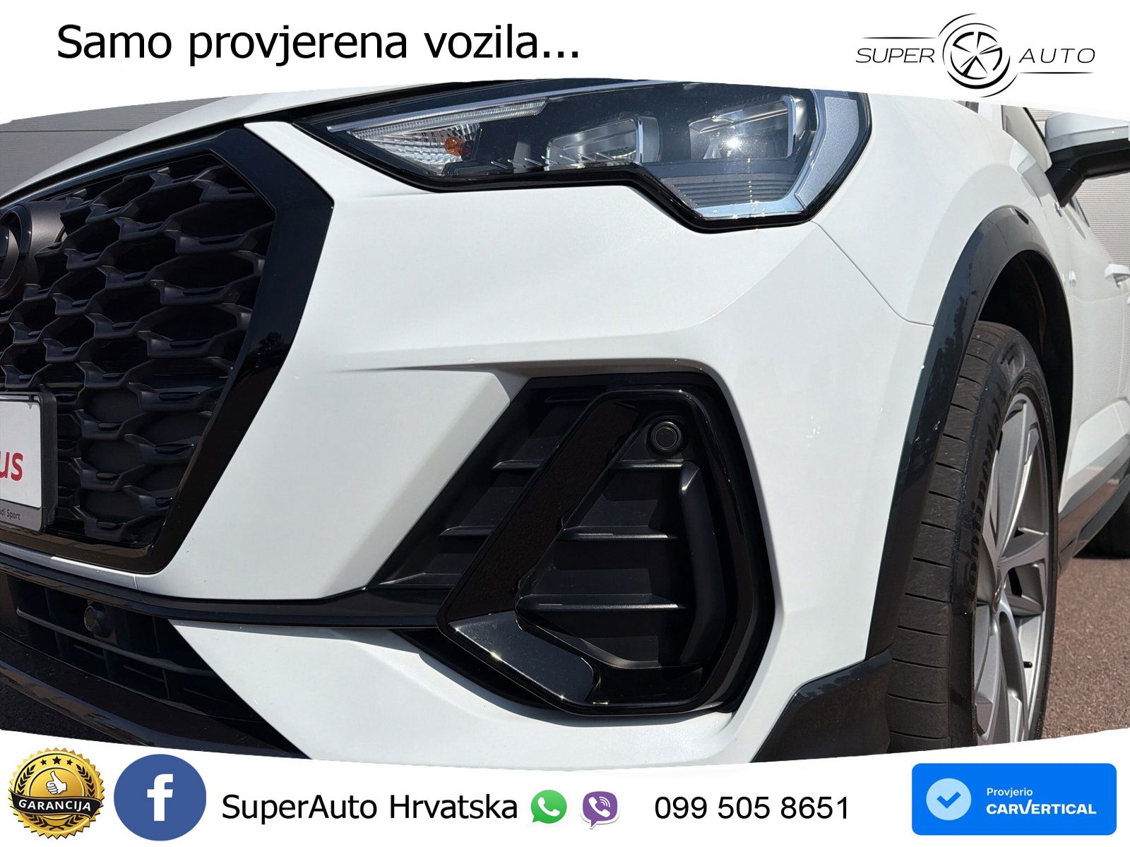 Audi Q3 Sportback 35 TDI (150 KS) quattro S tronic S line LED+GR SJED+ACC