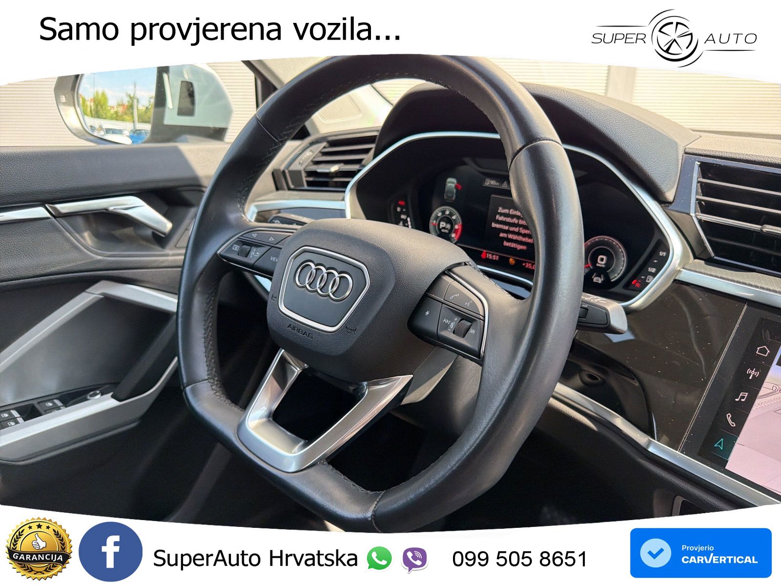 Audi Q3 Sportback 35 TDI (150 KS) quattro S tronic S line LED+GR SJED+ACC