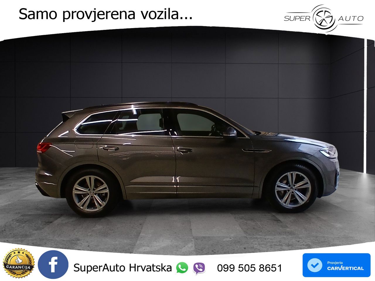 Volkswagen Touareg 3.0 V6 TDI (231 KS) 4MOTION Tiptronic R-Line ZRAČNI+ACC+GR SJED+KAM+PANO
