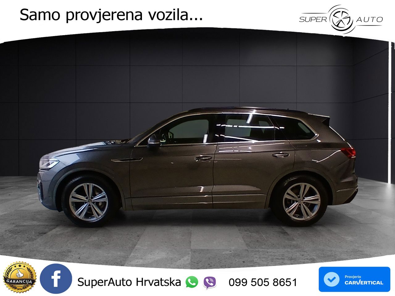 Volkswagen Touareg 3.0 V6 TDI (231 KS) 4MOTION Tiptronic R-Line ZRAČNI+ACC+GR SJED+KAM+PANO