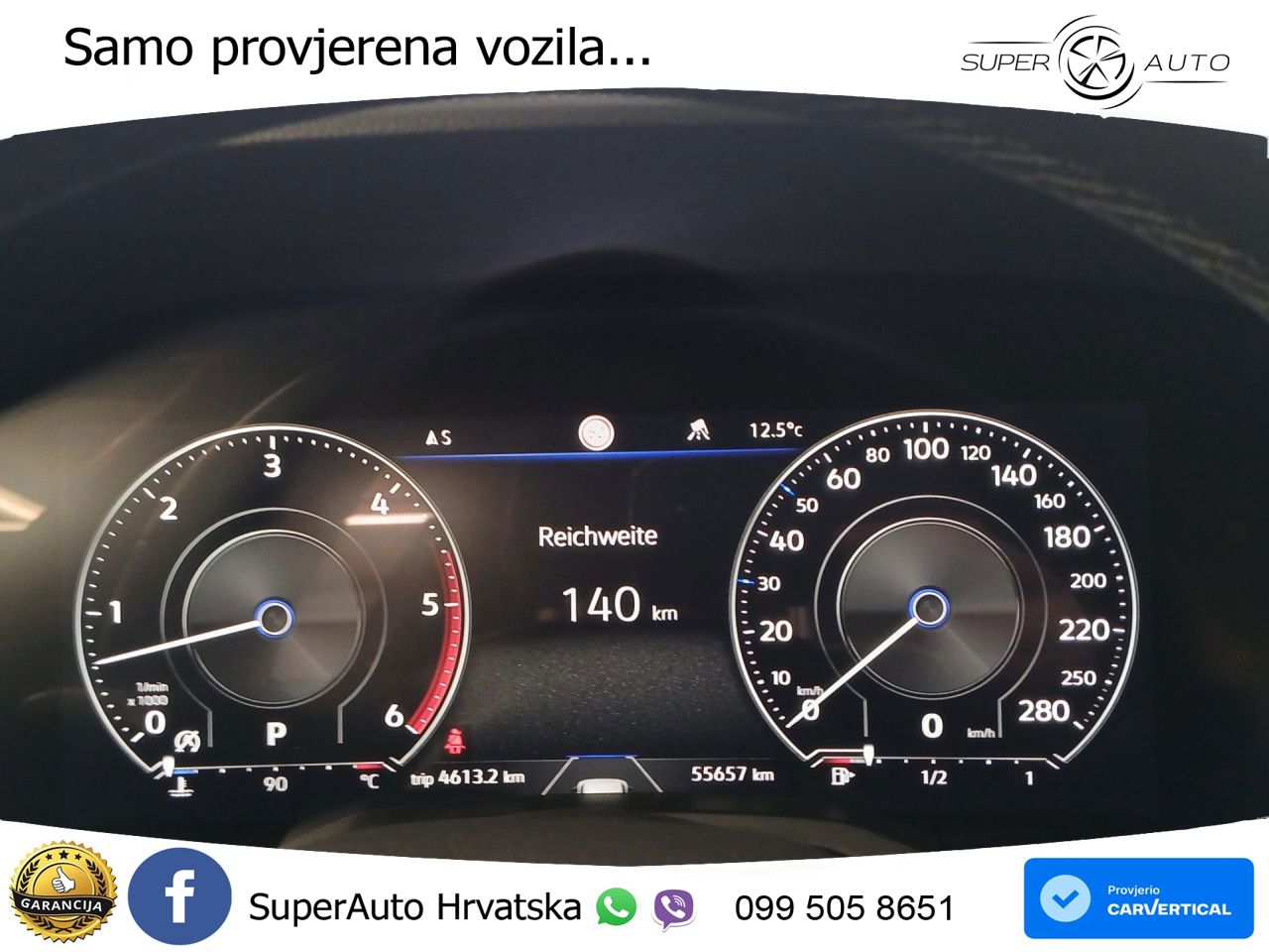 Volkswagen Touareg 3.0 V6 TDI (231 KS) 4MOTION Tiptronic R-Line ZRAČNI+ACC+GR SJED+KAM+PANO