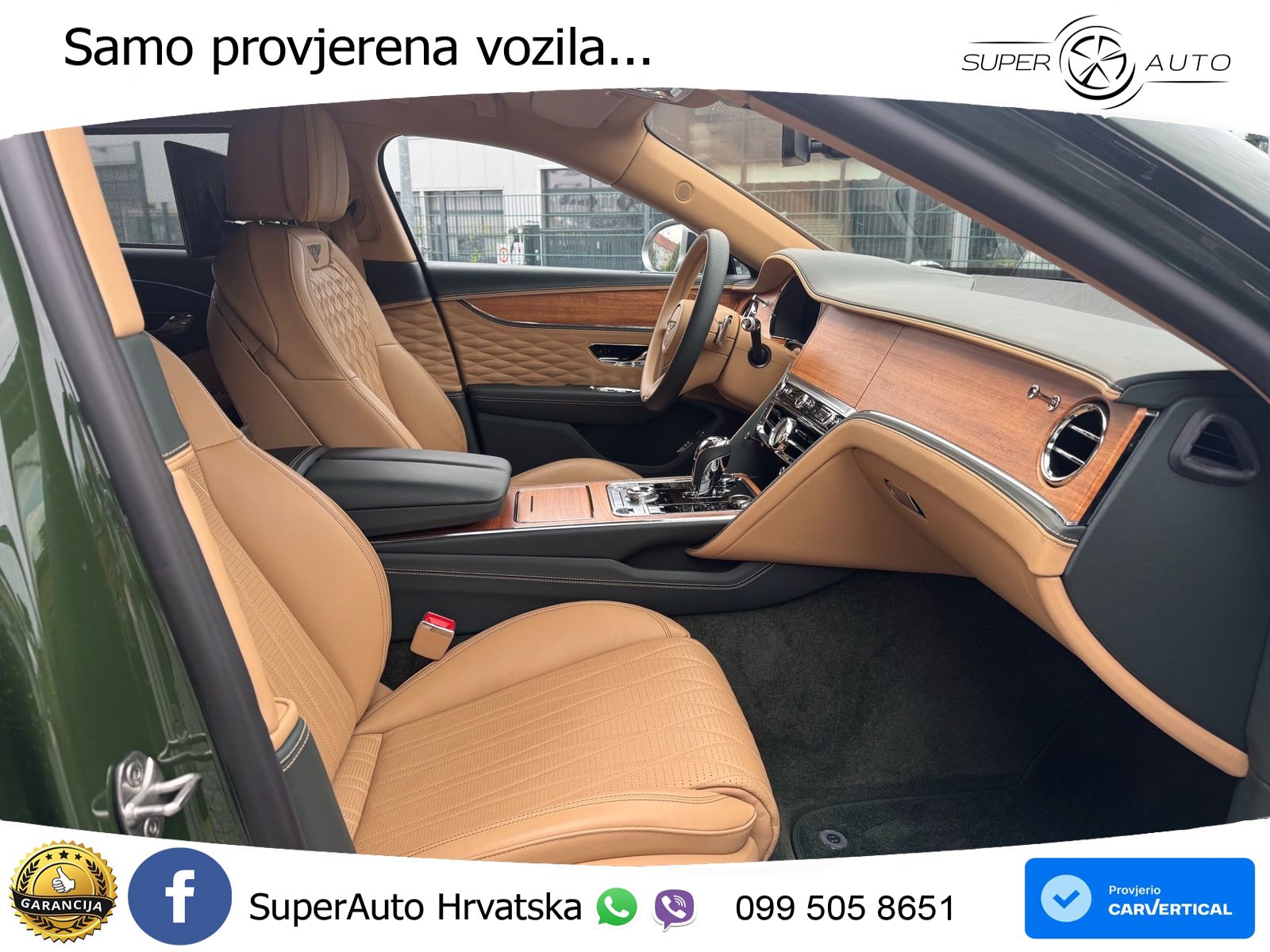 Bentley Flying Spur III 6.0 W12 (635 KS) AWD Automatic ZRAČNI+ACC+4xGR SJED+KAM