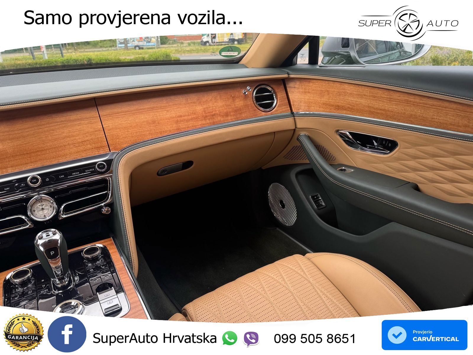 Bentley Flying Spur III 6.0 W12 (635 KS) AWD Automatic ZRAČNI+ACC+4xGR SJED+KAM