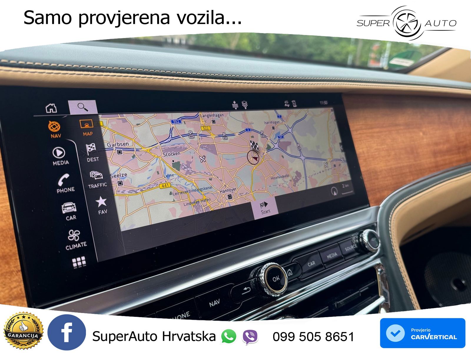 Bentley Flying Spur III 6.0 W12 (635 KS) AWD Automatic ZRAČNI+ACC+4xGR SJED+KAM