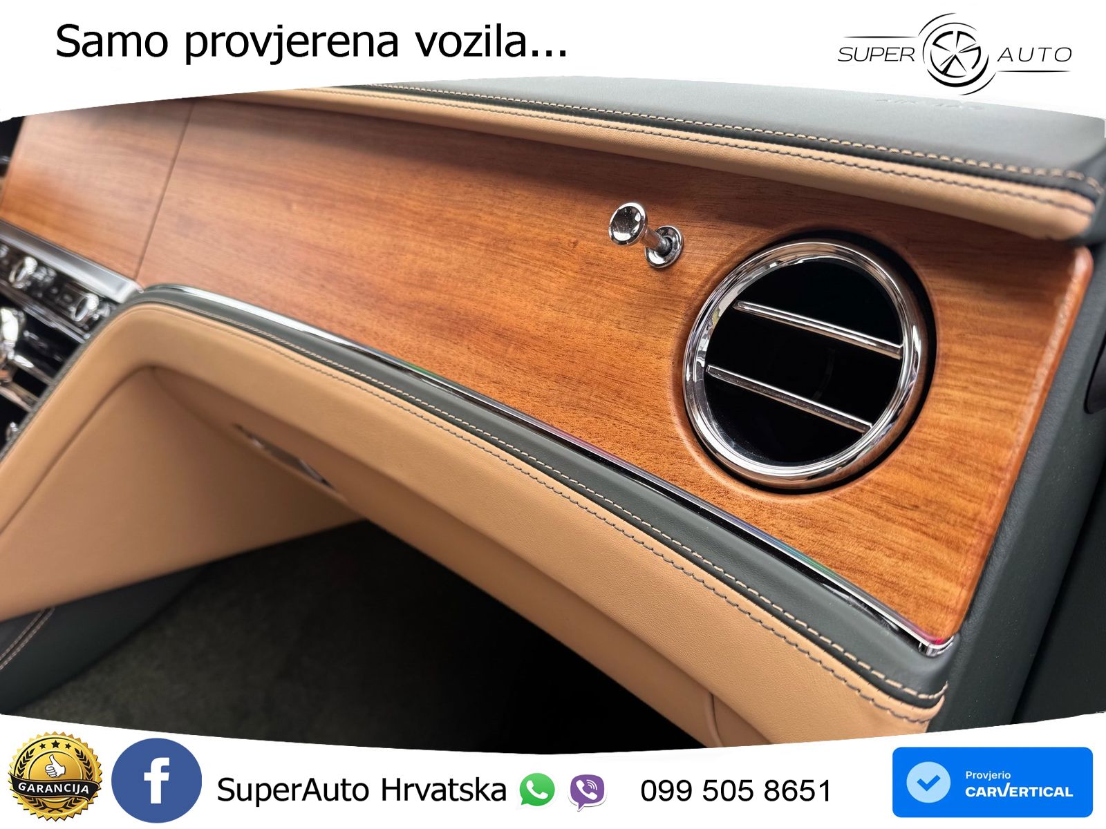 Bentley Flying Spur III 6.0 W12 (635 KS) AWD Automatic ZRAČNI+ACC+4xGR SJED+KAM