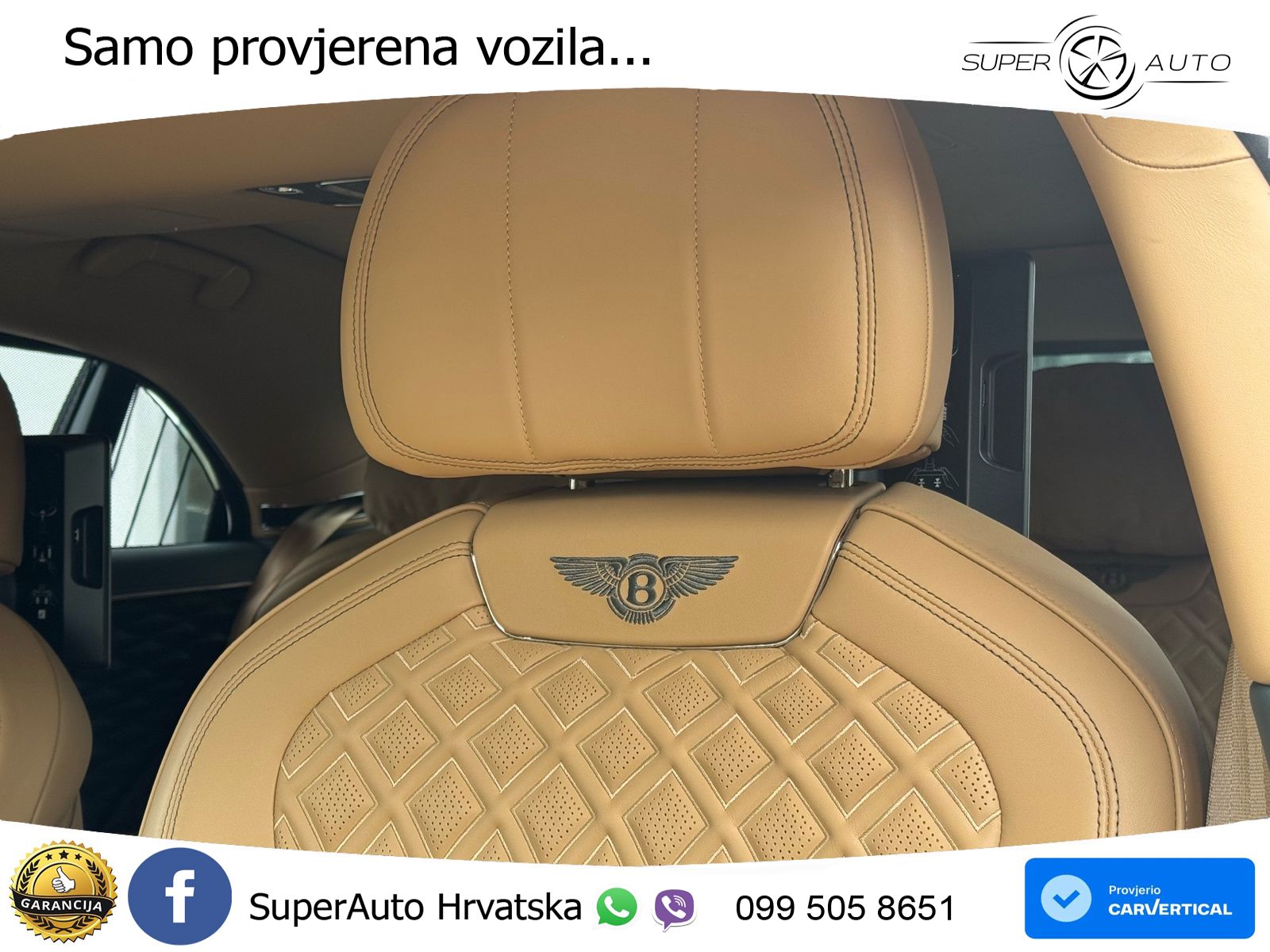 Bentley Flying Spur III 6.0 W12 (635 KS) AWD Automatic ZRAČNI+ACC+4xGR SJED+KAM