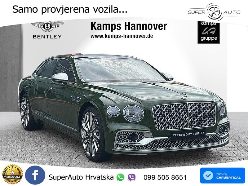Bentley Flying Spur III 6.0 W12 (635 KS) AWD Automatic ZRAČNI+ACC+4xGR SJED+KAM