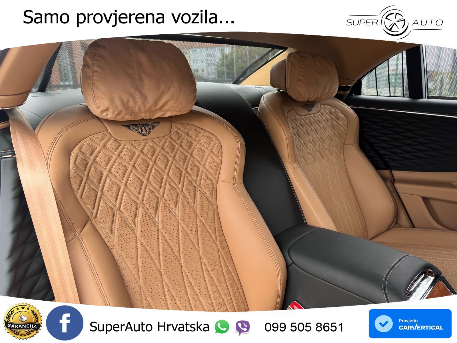 Bentley Flying Spur III 6.0 W12 (635 KS) AWD Automatic ZRAČNI+ACC+4xGR SJED+KAM