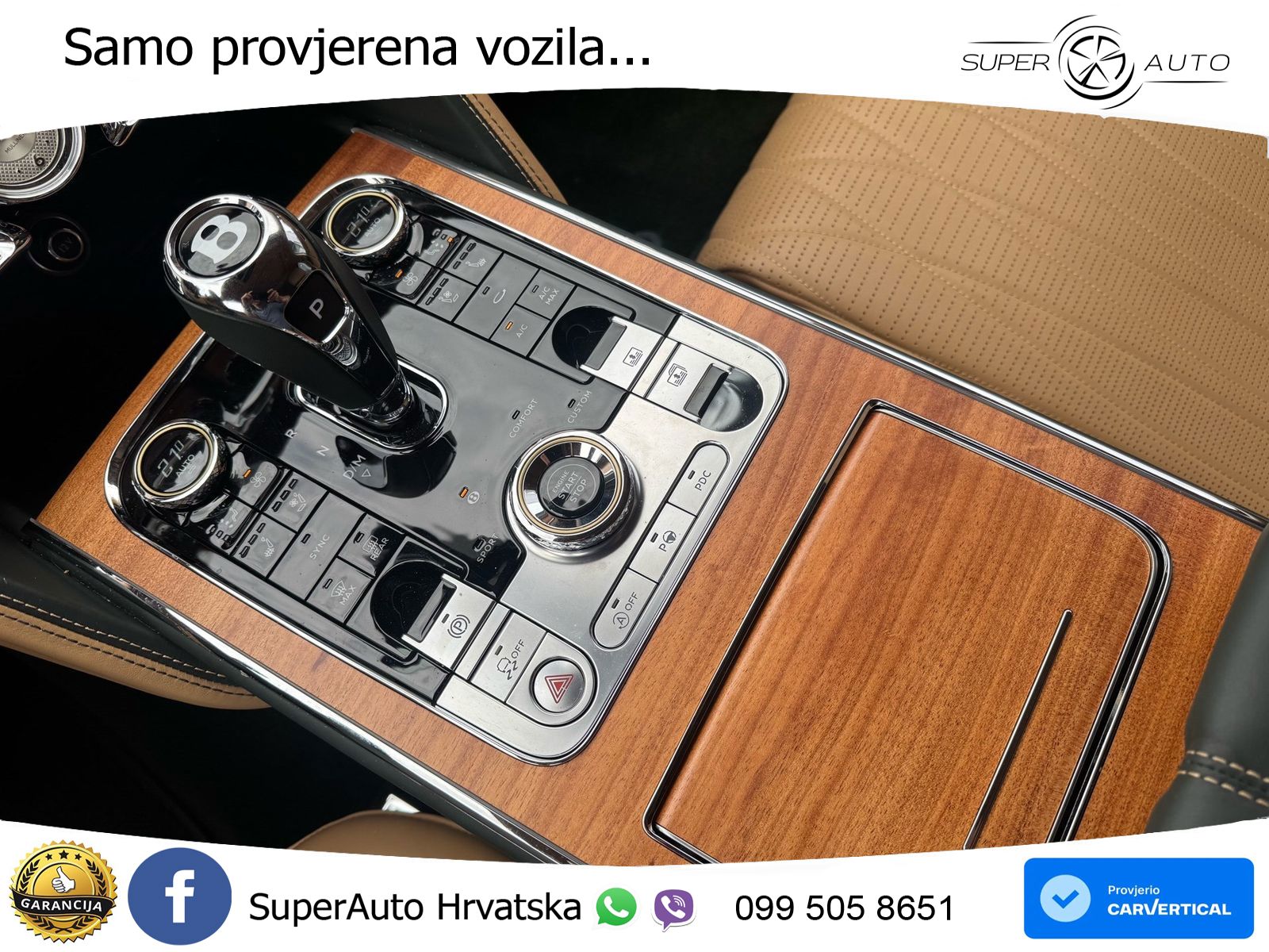Bentley Flying Spur III 6.0 W12 (635 KS) AWD Automatic ZRAČNI+ACC+4xGR SJED+KAM