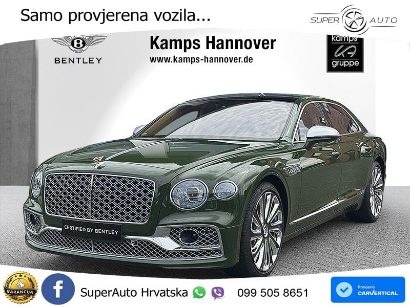 Bentley Flying Spur III 6.0 W12 (635 KS) AWD Automatic ZRAČNI+ACC+4xGR SJED+KAM