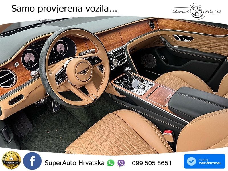 Bentley Flying Spur III 6.0 W12 (635 KS) AWD Automatic ZRAČNI+ACC+4xGR SJED+KAM