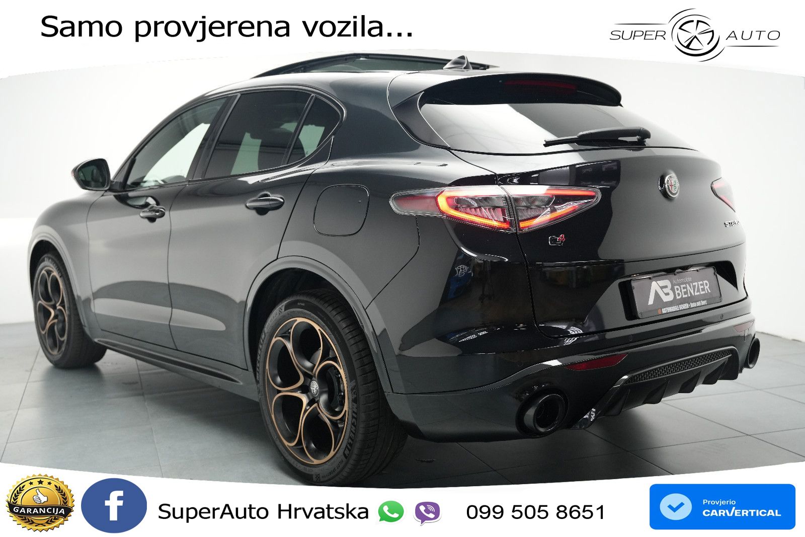 Alfa Romeo Stelvio 2.2 MultiJet II (210 KS) Q4 Automatic LED+GR SJED+ACC
