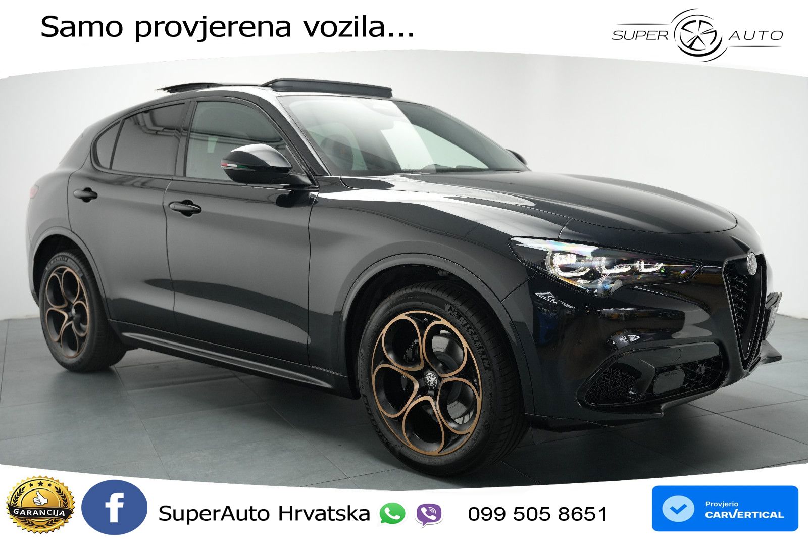 Alfa Romeo Stelvio 2.2 MultiJet II (210 KS) Q4 Automatic LED+GR SJED+ACC
