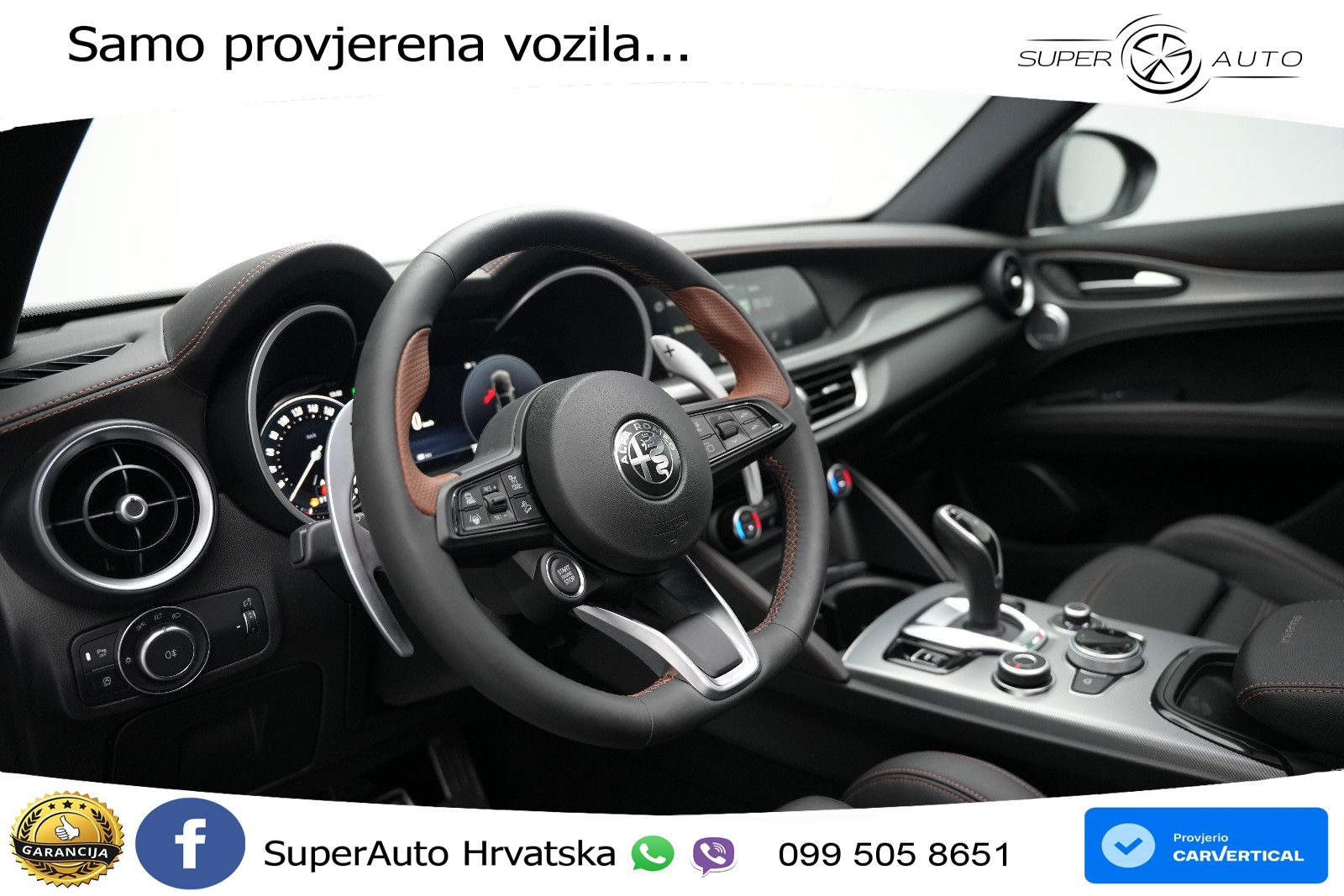 Alfa Romeo Stelvio 2.2 MultiJet II (210 KS) Q4 Automatic LED+GR SJED+ACC