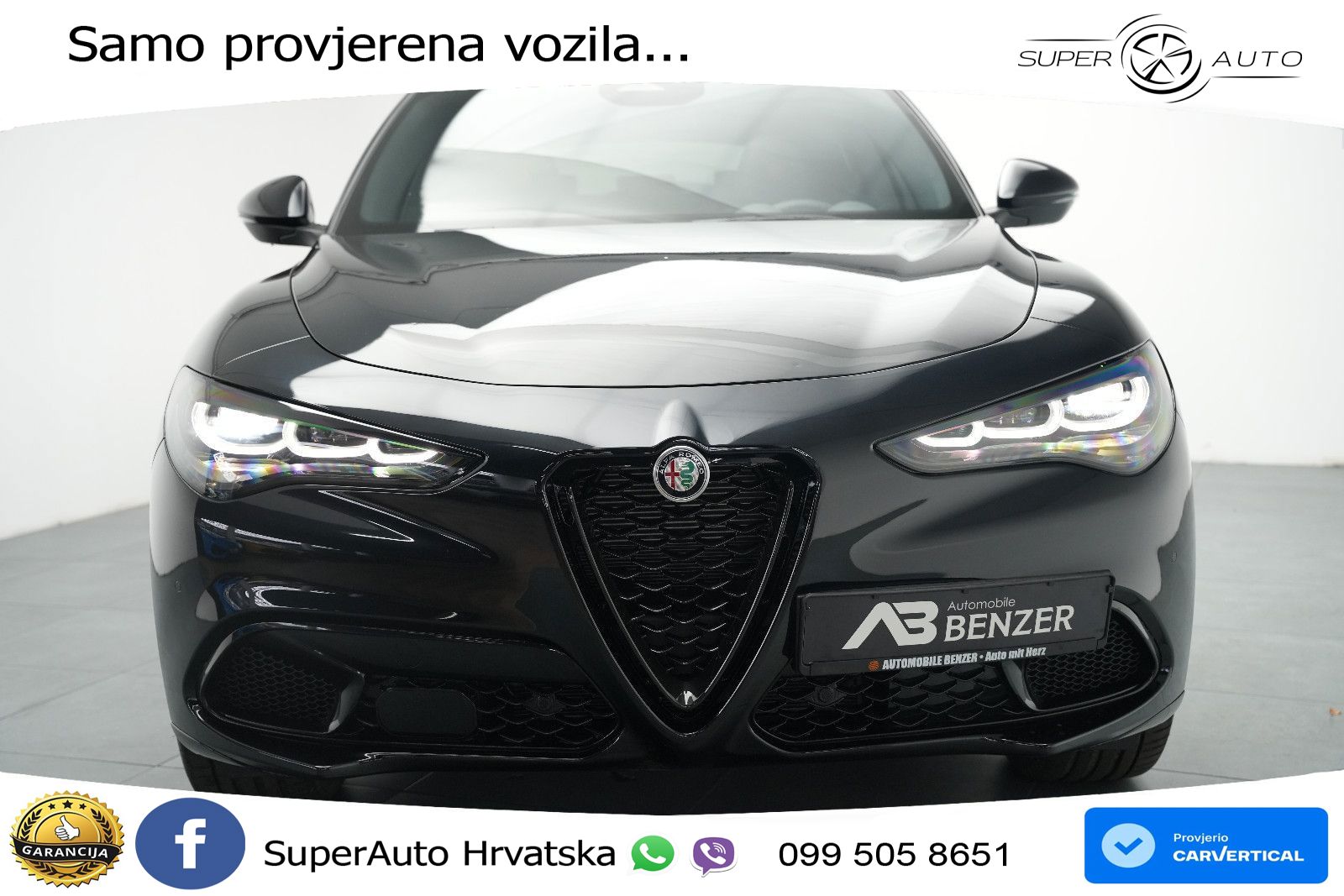 Alfa Romeo Stelvio 2.2 MultiJet II (210 KS) Q4 Automatic LED+GR SJED+ACC