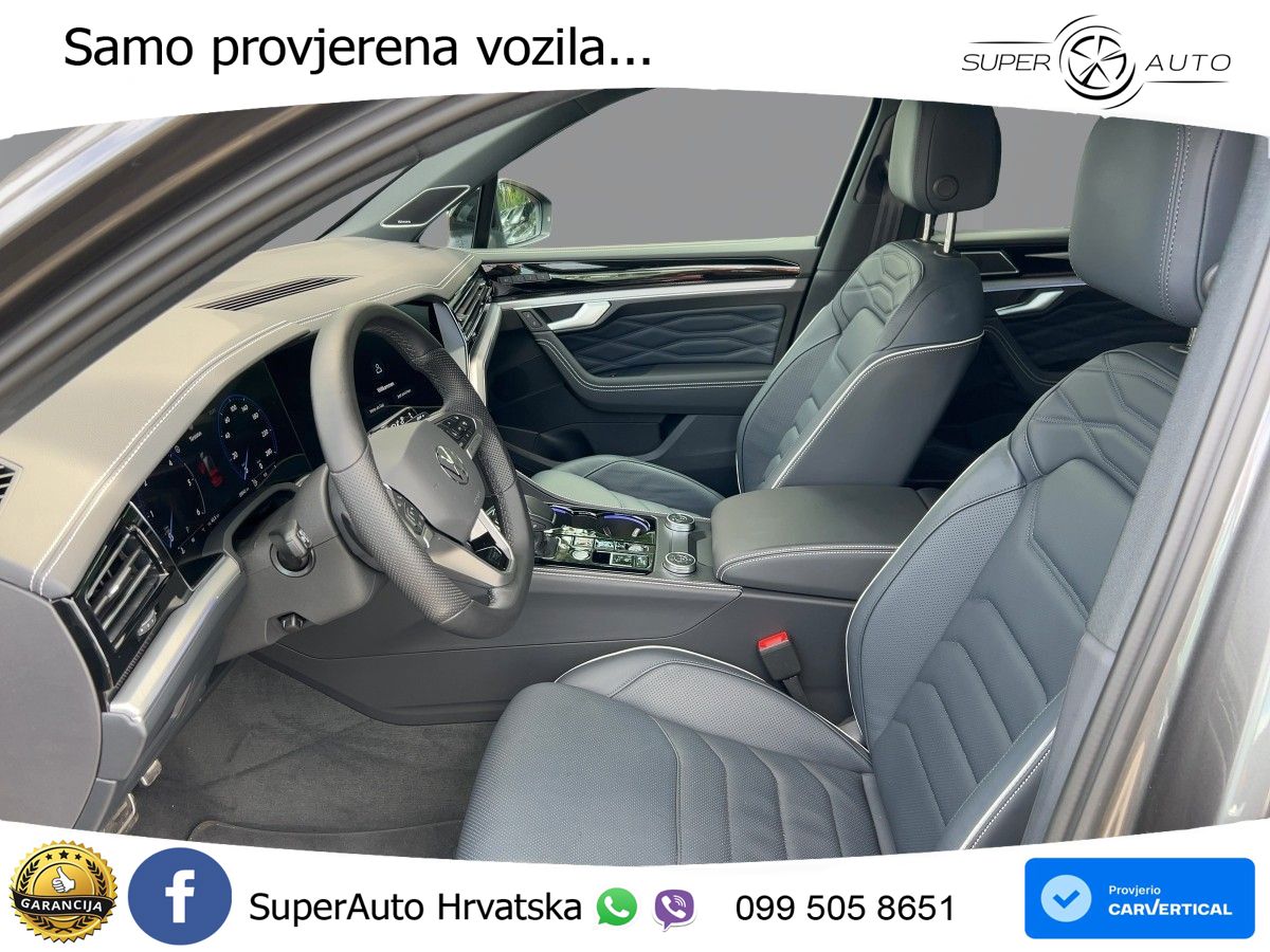Volkswagen Touareg 3.0 V6 TDI (286 KS) 4MOTION Tiptronic ZRAČNI+ACC+GR SJED+KAM+PANO
