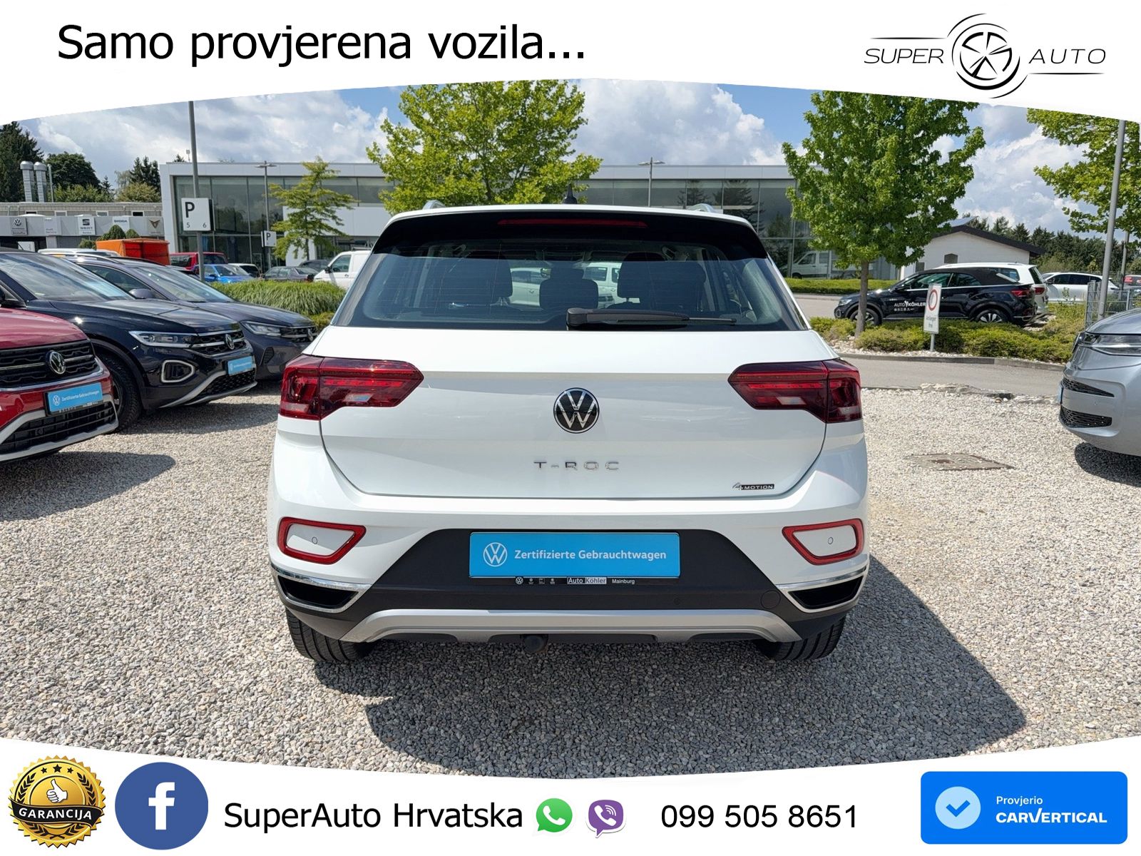 Volkswagen T-Roc I 2.0 TDI (150 KS) DSG LED+GR SJED+ACC