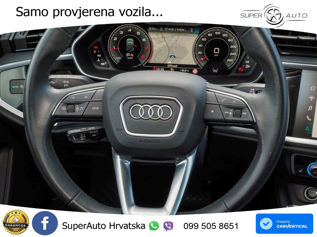 Audi Q3 Sportback 40 TFSI (190 KS) quattro S tronic S line LED+GR SJED+ACC