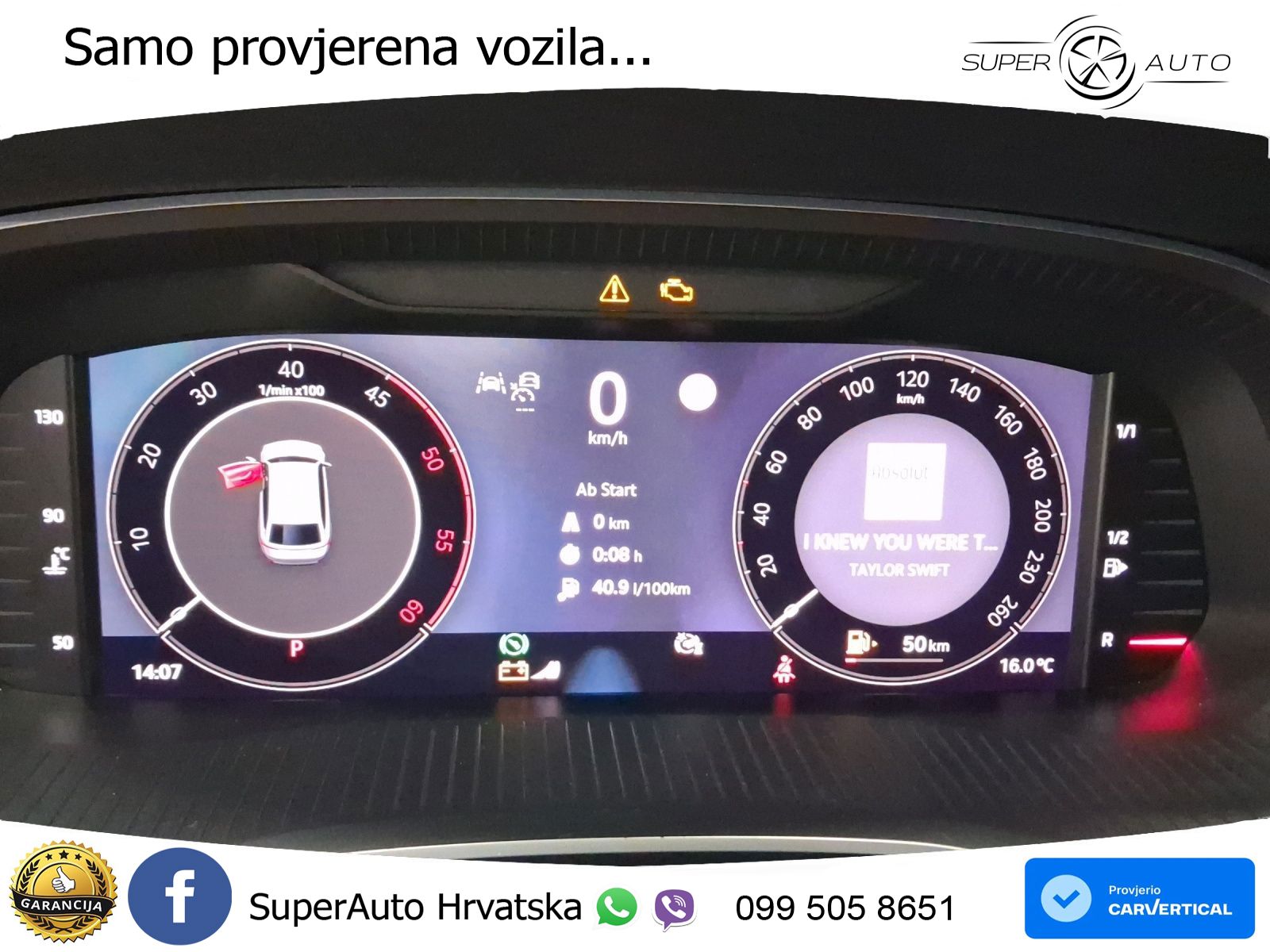 Škoda Octavia Combi 2.0 TDI (150 KS) DSG Selection MATRIX+GR SJED+KAM