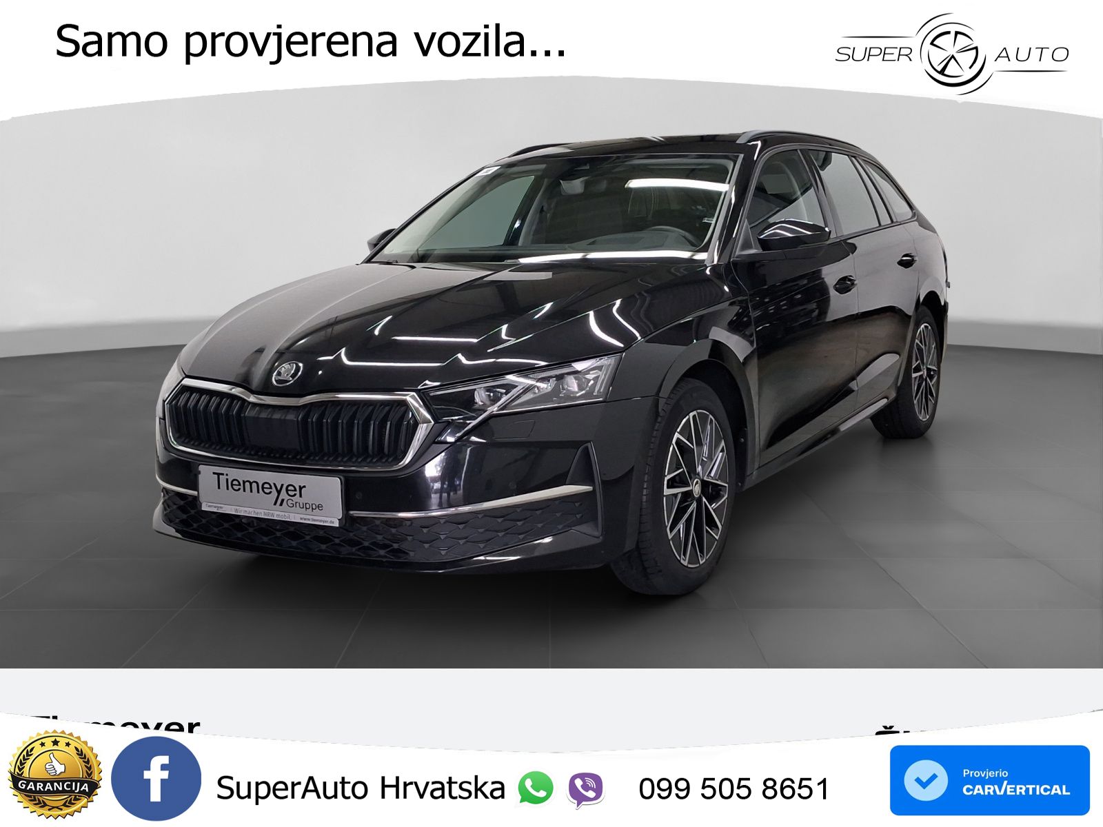 Škoda Octavia Combi 2.0 TDI (150 KS) DSG Selection MATRIX+GR SJED+KAM
