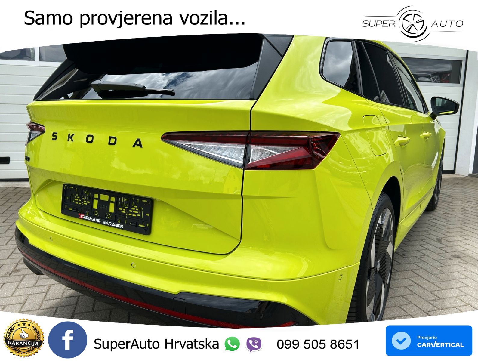 Škoda Enyaq iV RS 82 kWh (340 KS) AWD Suite MATRIX+GR SJED+KAM