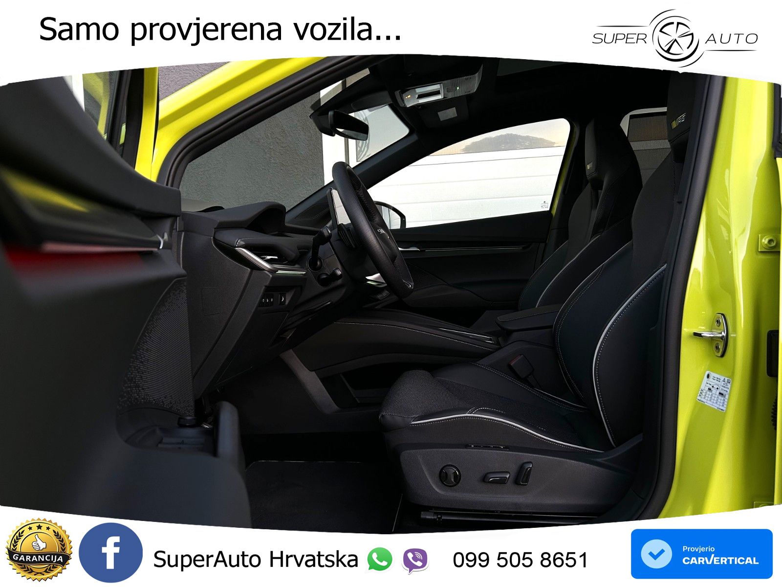 Škoda Enyaq iV RS 82 kWh (340 KS) AWD Suite MATRIX+GR SJED+KAM