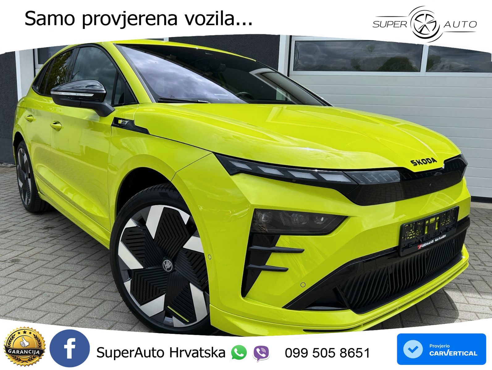 Škoda Enyaq iV RS 82 kWh (340 KS) AWD Suite MATRIX+GR SJED+KAM