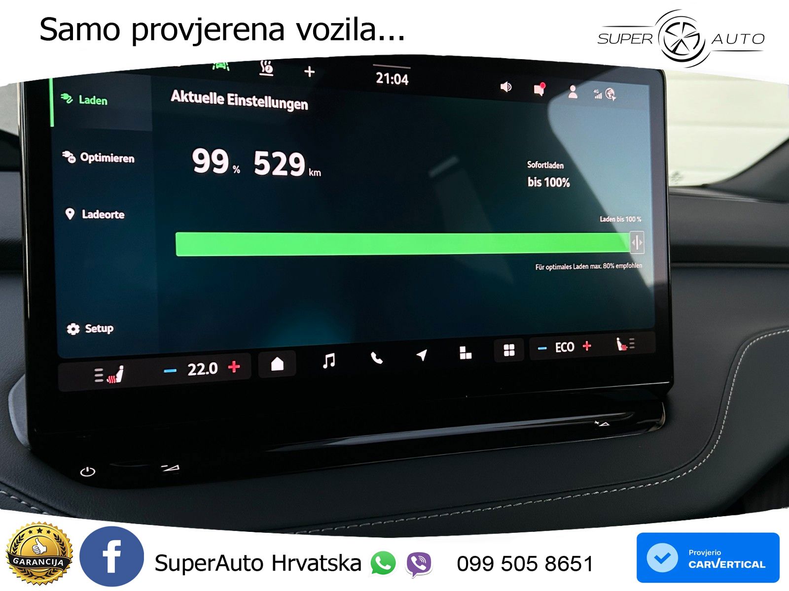 Škoda Enyaq iV RS 82 kWh (340 KS) AWD Suite MATRIX+GR SJED+KAM