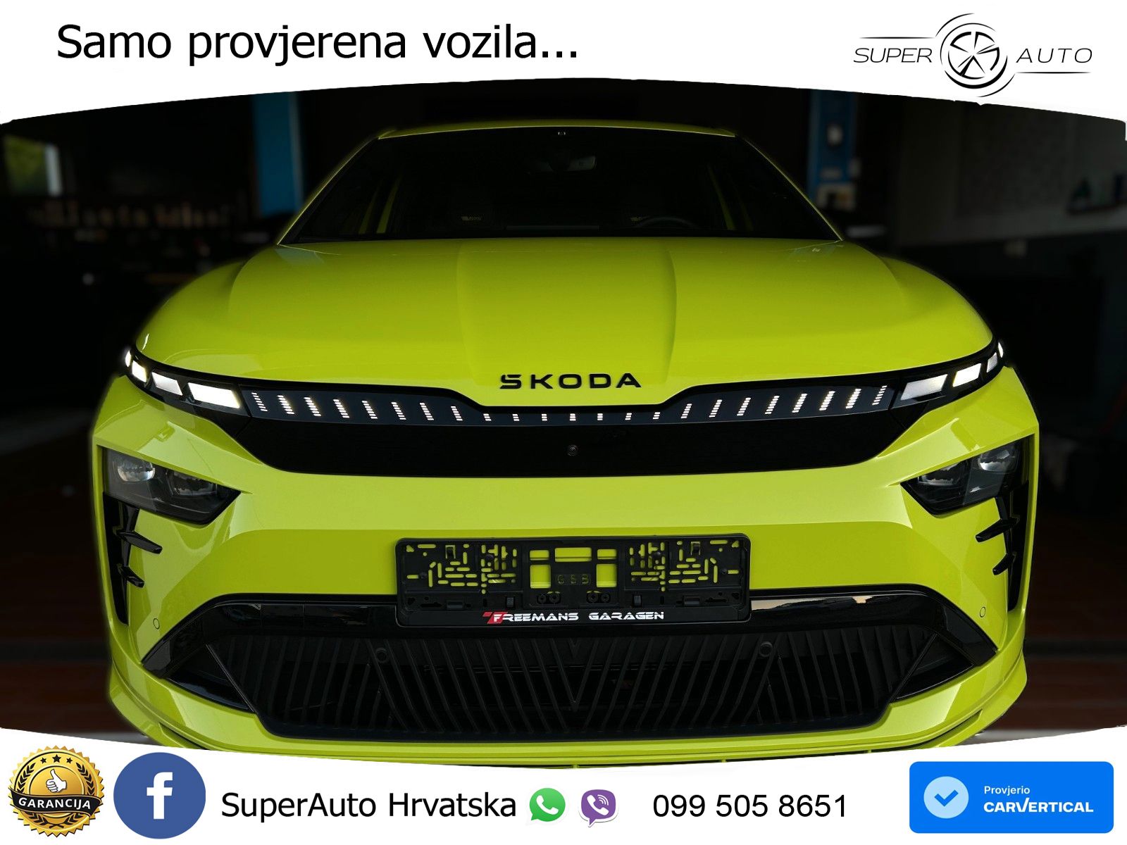 Škoda Enyaq iV RS 82 kWh (340 KS) AWD Suite MATRIX+GR SJED+KAM
