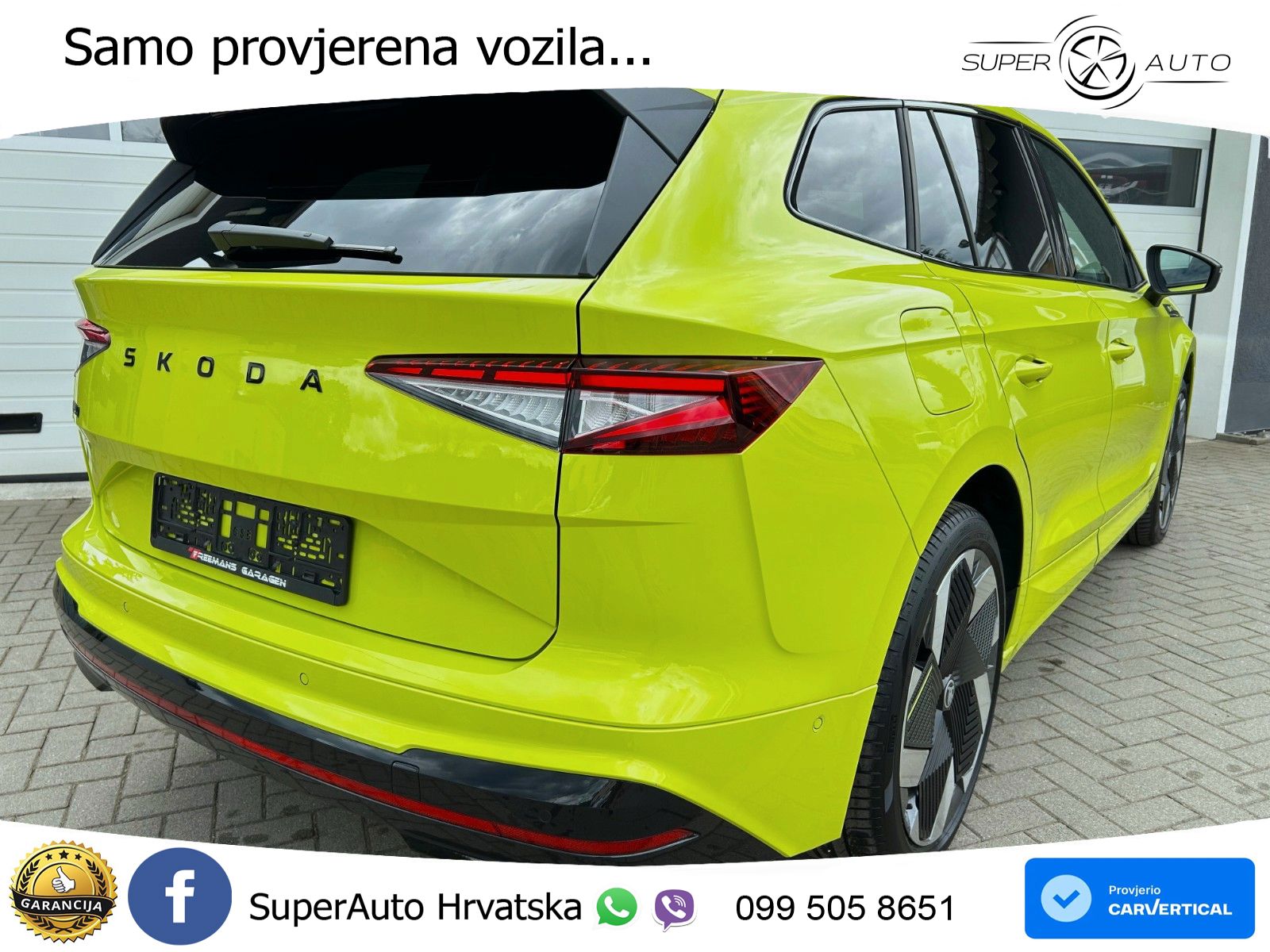 Škoda Enyaq iV RS 82 kWh (340 KS) AWD Suite MATRIX+GR SJED+KAM