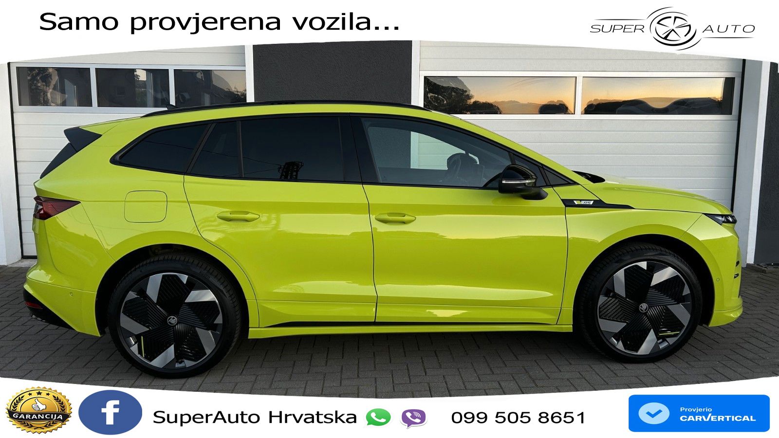 Škoda Enyaq iV RS 82 kWh (340 KS) AWD Suite MATRIX+GR SJED+KAM