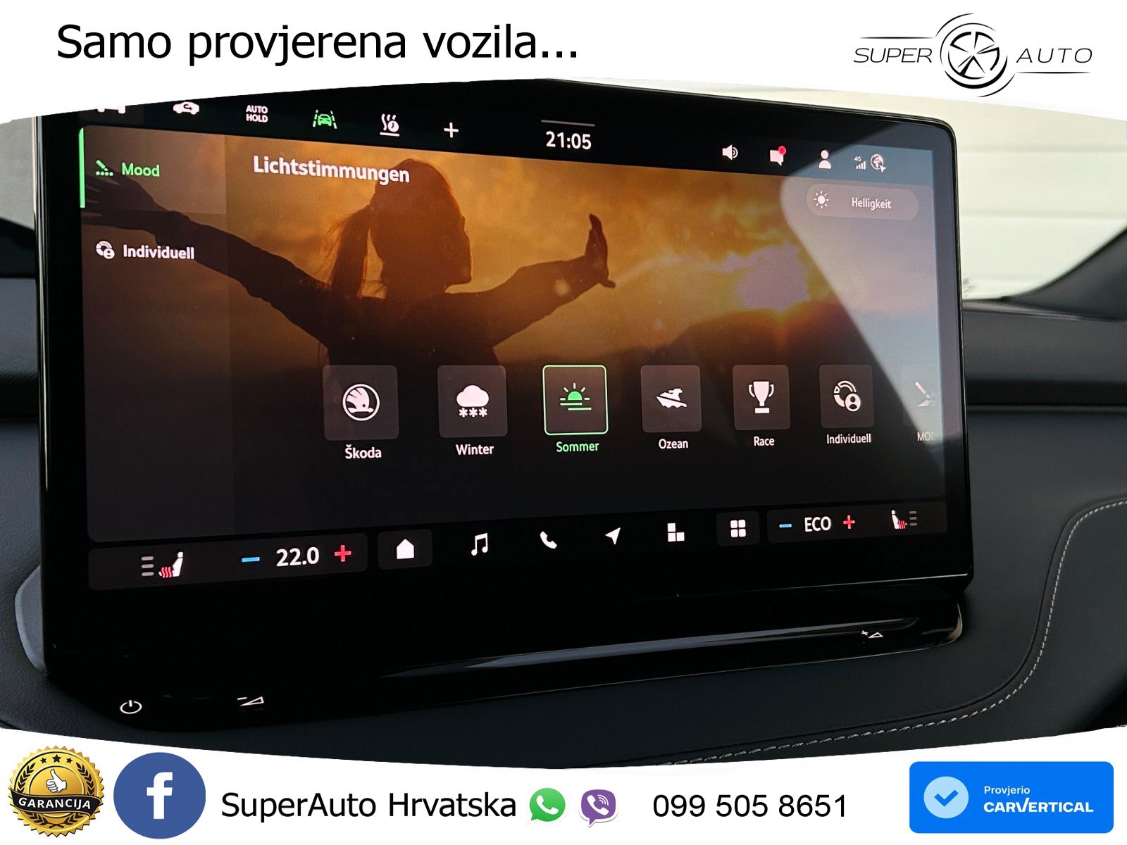 Škoda Enyaq iV RS 82 kWh (340 KS) AWD Suite MATRIX+GR SJED+KAM