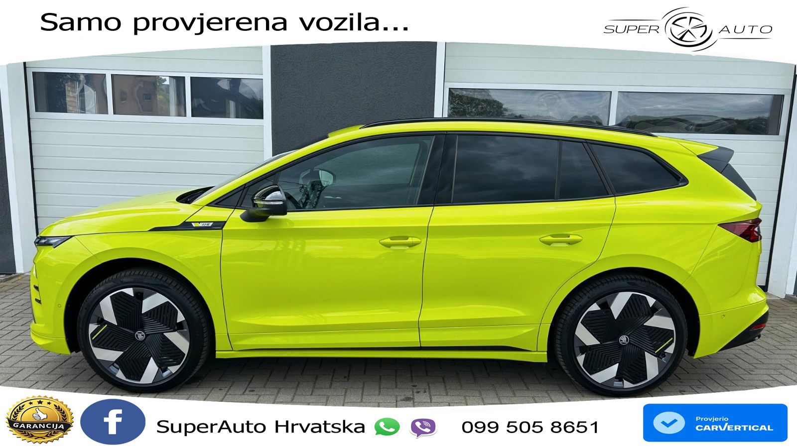 Škoda Enyaq iV RS 82 kWh (340 KS) AWD Suite MATRIX+GR SJED+KAM