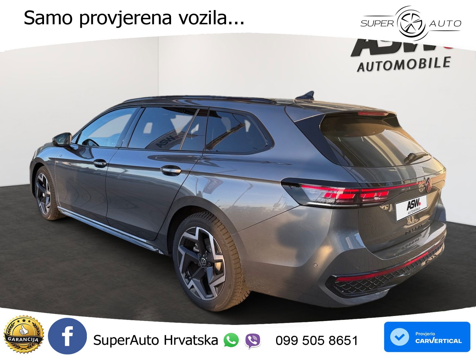 Volkswagen Passat Variant 2.0 TDI (193 KS) 4MOTION DSG R-Line LED+GR SJED+ACC