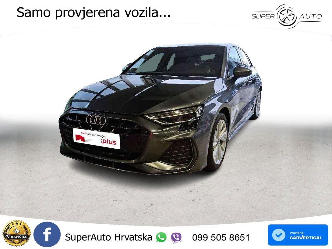 Audi A3 35 TFSI (150 KS) S tronic S line LED+GR SJED+ACC