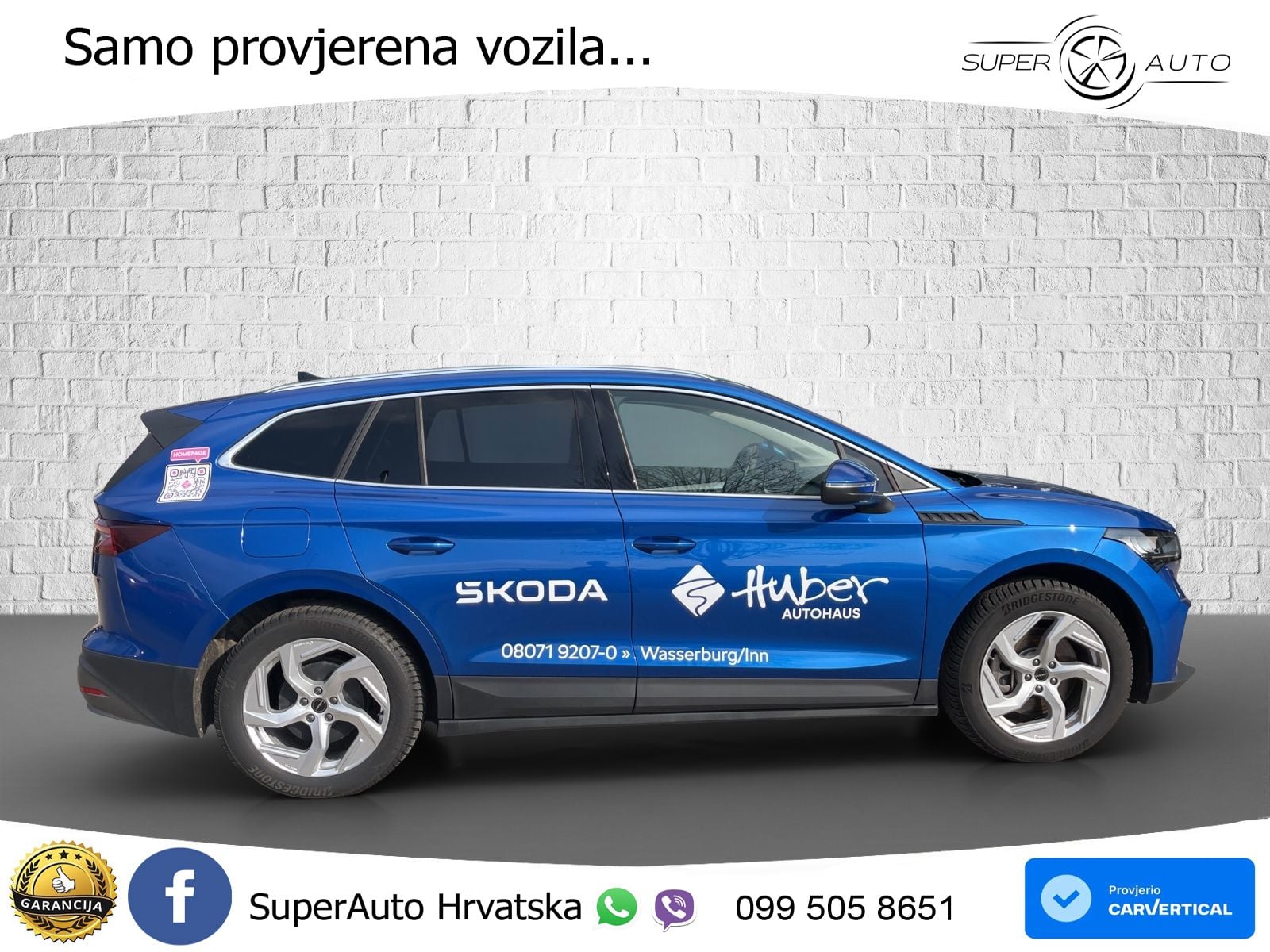 Škoda Enyaq 60 63 kWh (204 KS) LED+GR SJED+ACC