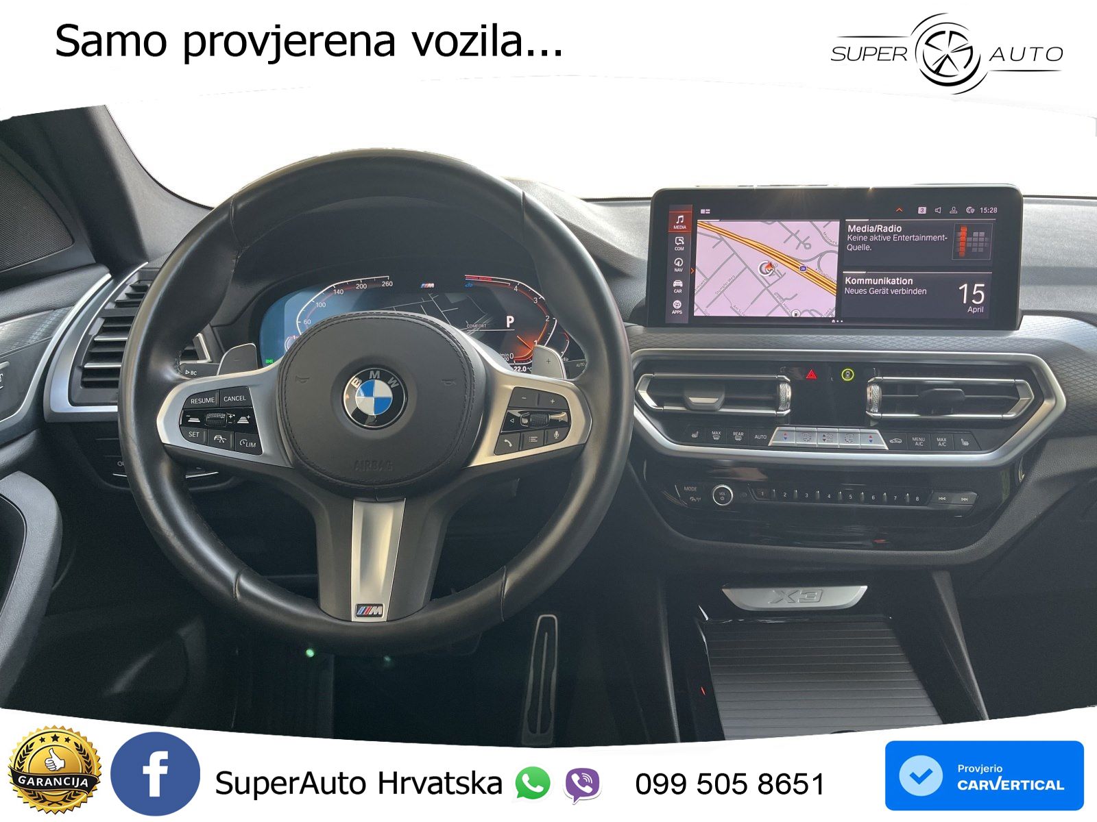 BMW X3 20d xDrive Steptronic LED+GR SJED+ACC