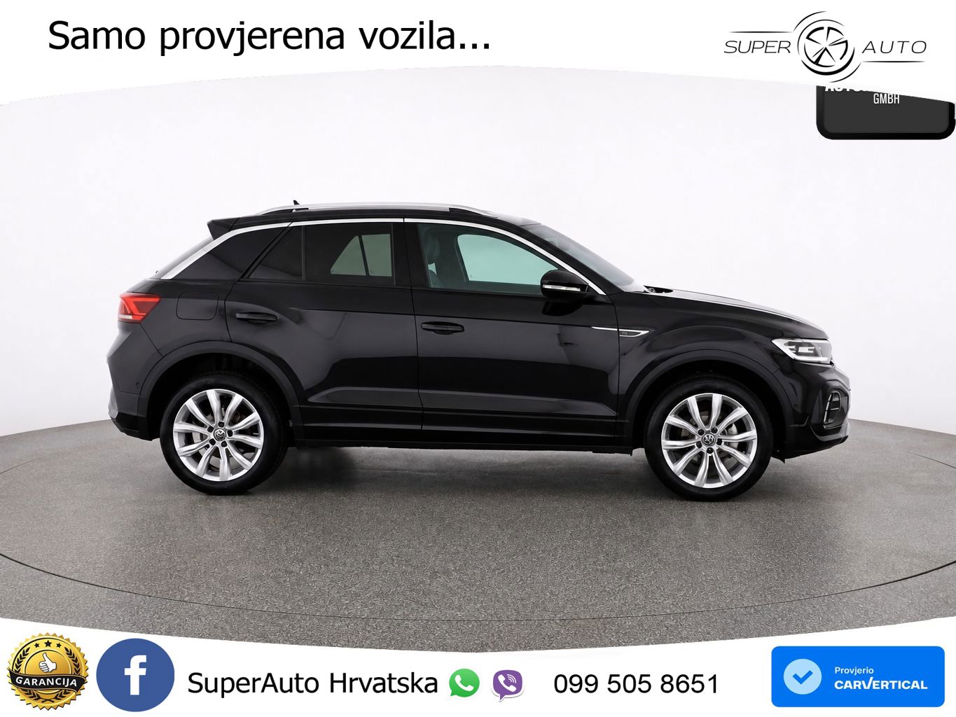 Volkswagen T-Roc 1.5 TSI (150 KS) DSG R-Line LED+GR SJED+ACC