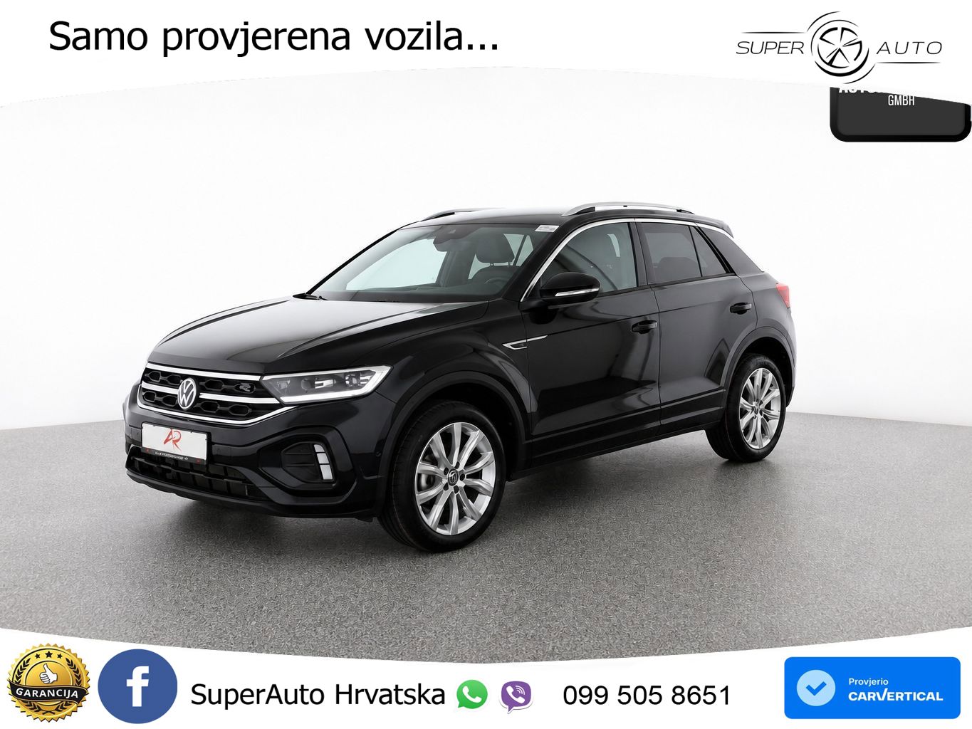 Volkswagen T-Roc 1.5 TSI (150 KS) DSG R-Line LED+GR SJED+ACC