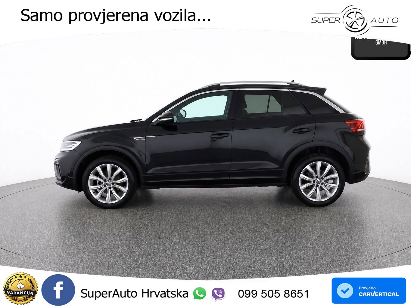 Volkswagen T-Roc 1.5 TSI (150 KS) DSG R-Line LED+GR SJED+ACC