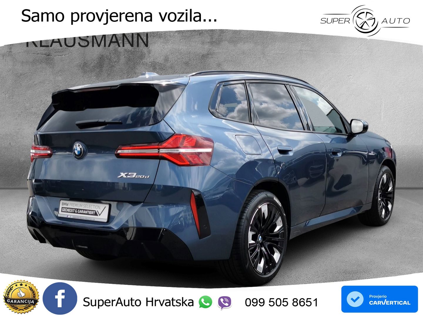 BMW X3 20d xDrive Steptronic M Sport ACC+GR SJED+360+PANO