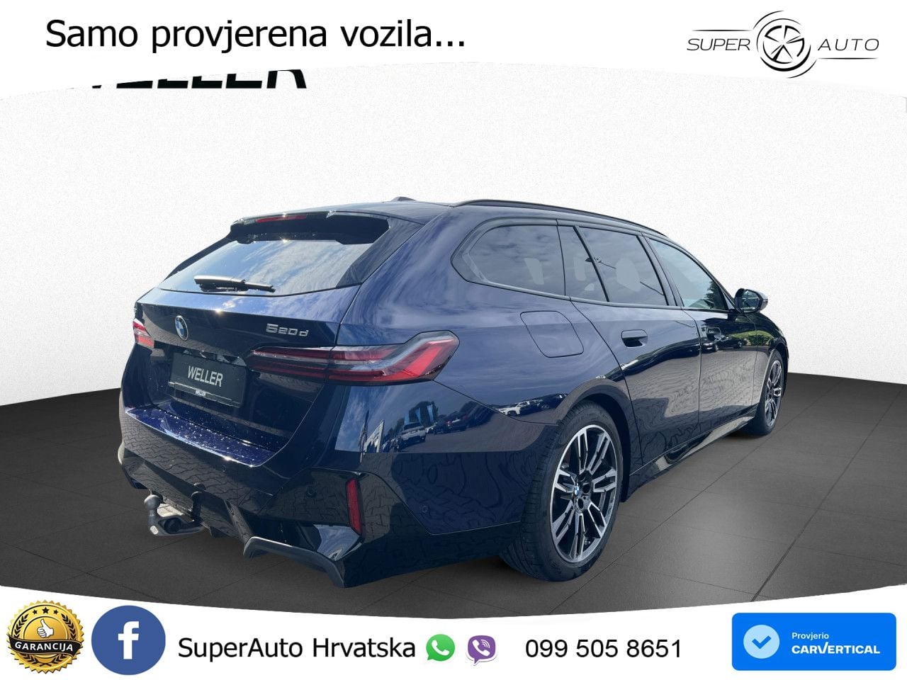 BMW 520d Touring (197 KS) xDrive Steptronic M Sport ACC+HEAD+4xGR SJED+360+PANO
