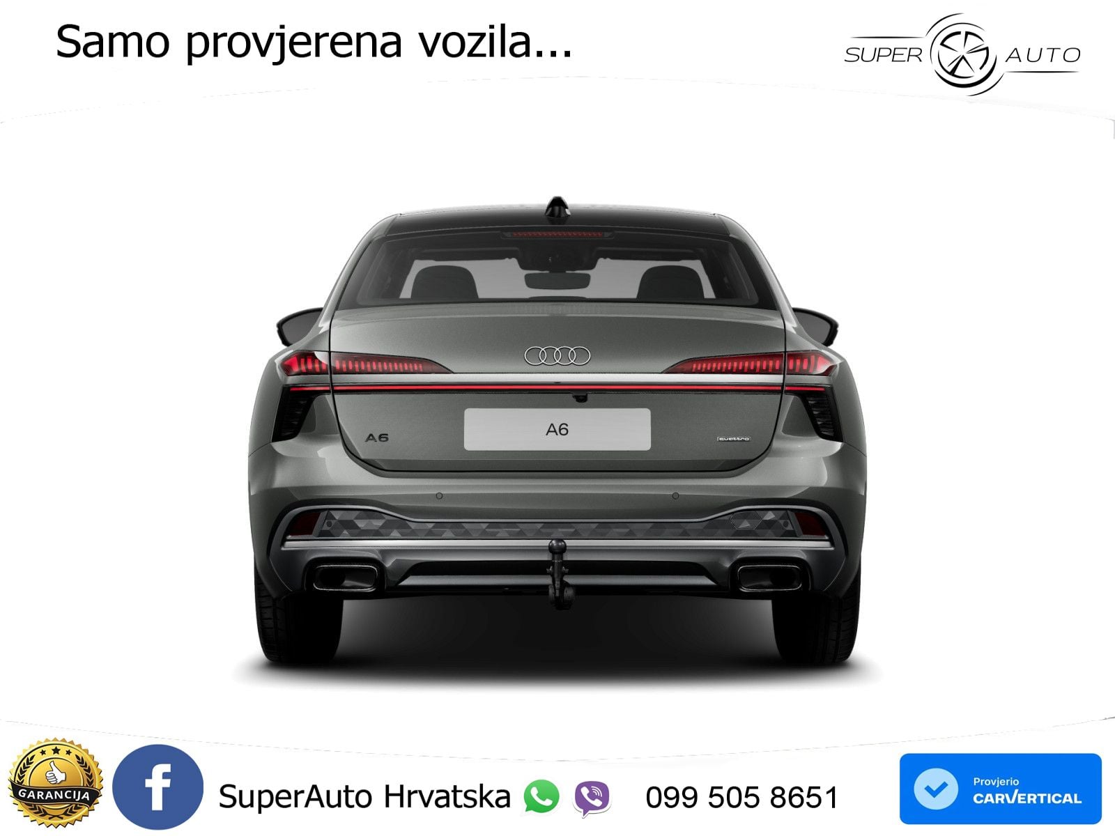 Audi A6 3.0 TFSI V6 (367 KS) quattro S tronic MATRIX+GR SJED+KAM