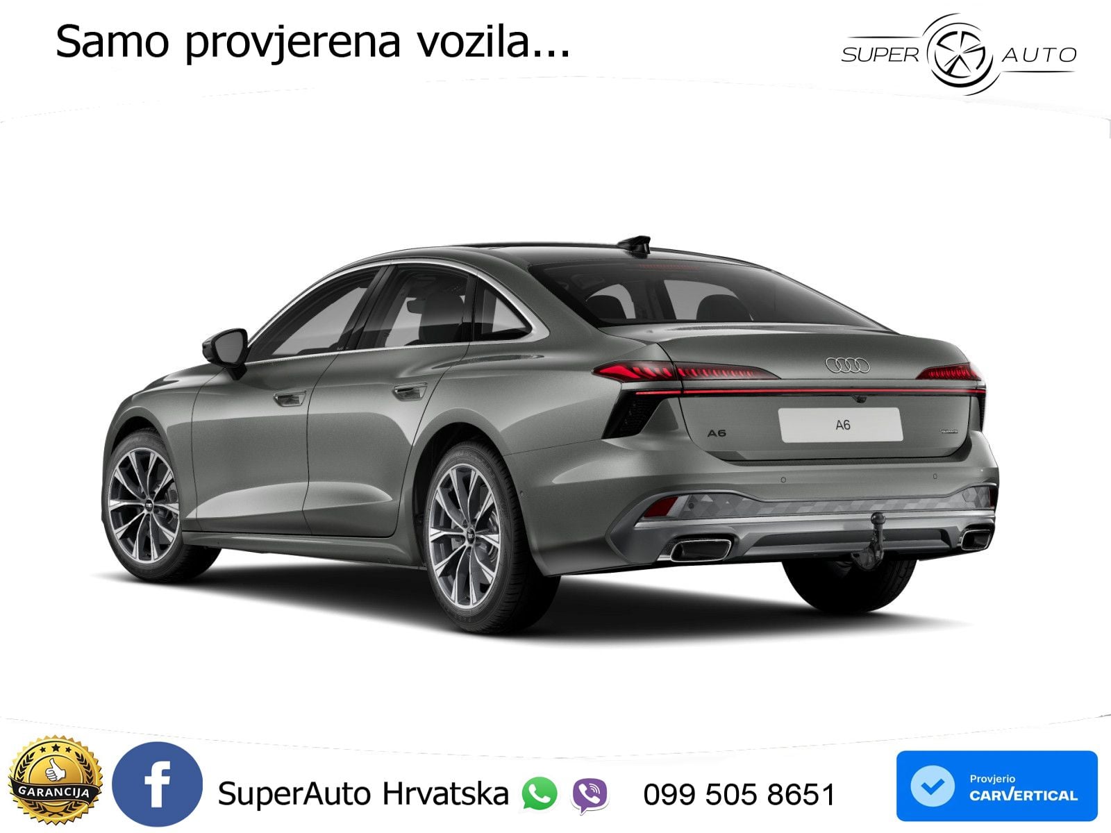 Audi A6 3.0 TFSI V6 (367 KS) quattro S tronic MATRIX+GR SJED+KAM