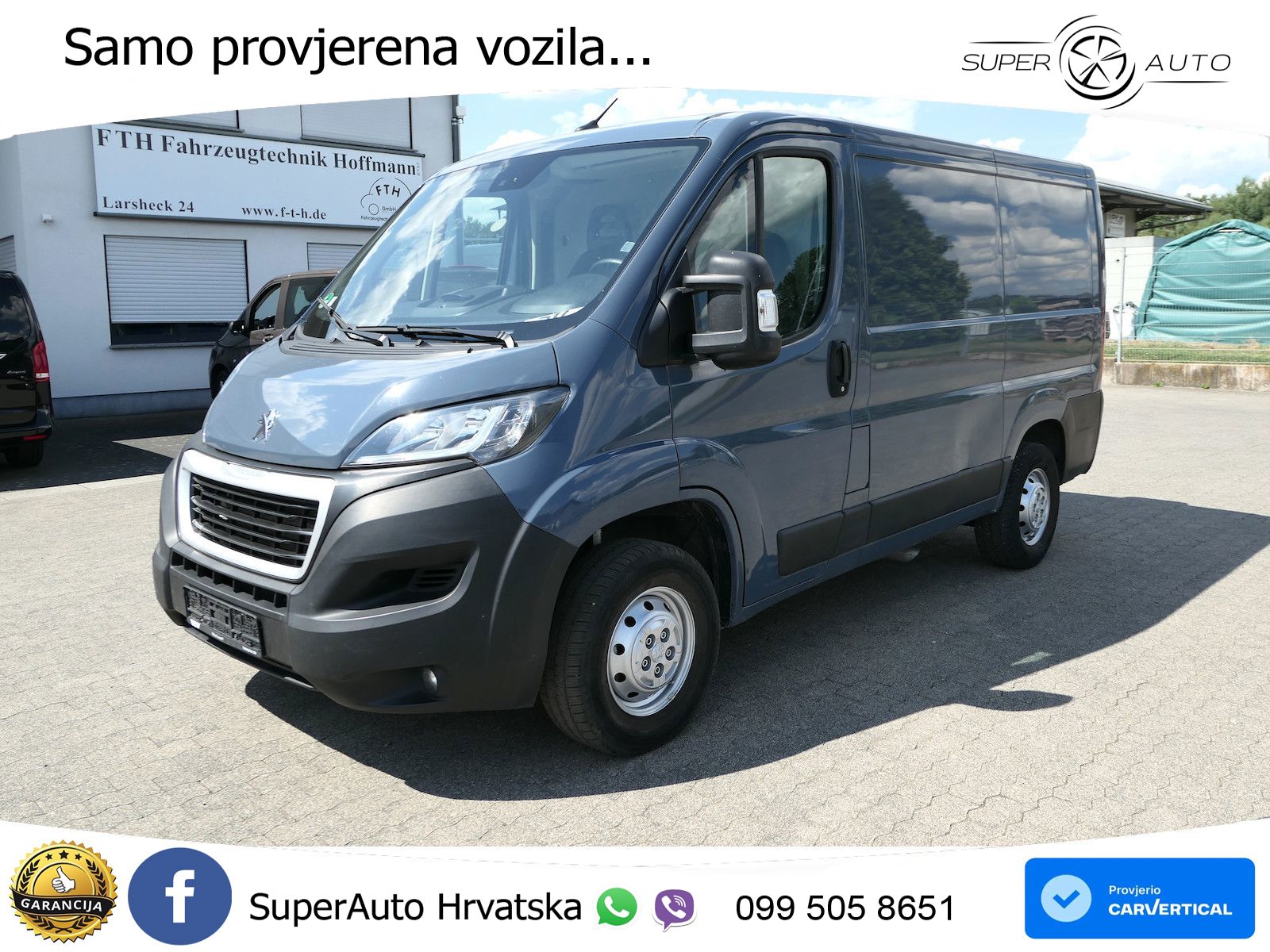 Peugeot Boxer 120 L1H1 Kasten Klima Kamera 120 KS