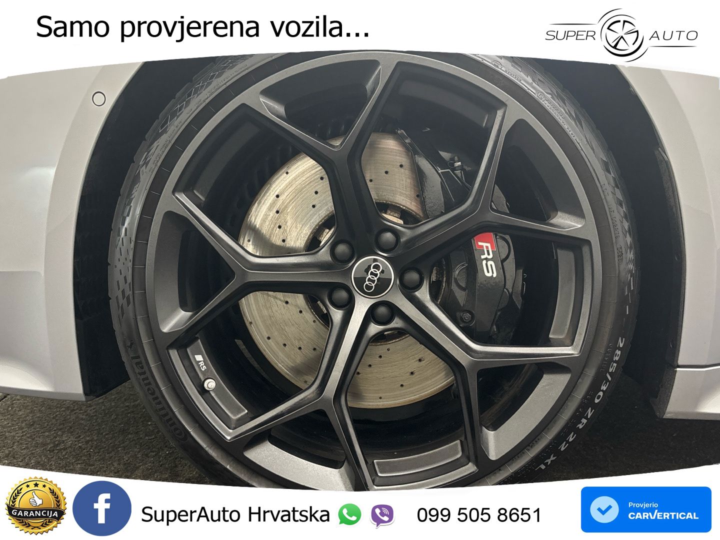 Audi RS6 Avant 4.0 TFSI V8 performance (630 KS)  quattro tiptronic ACC+HEAD+4xGR SJED+360+PANO